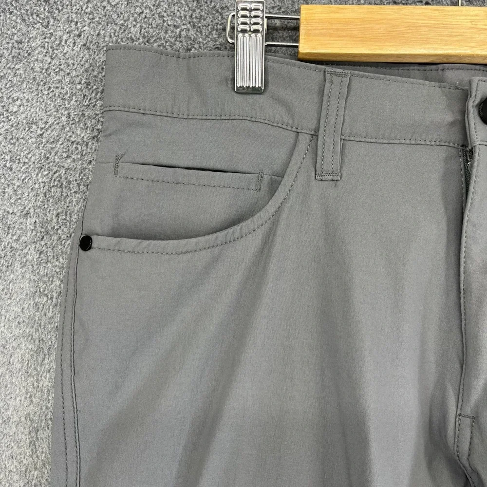 Kenneth Cole New York Men's Gray Flat Front Casual Dress Pants Size‎ 32x32